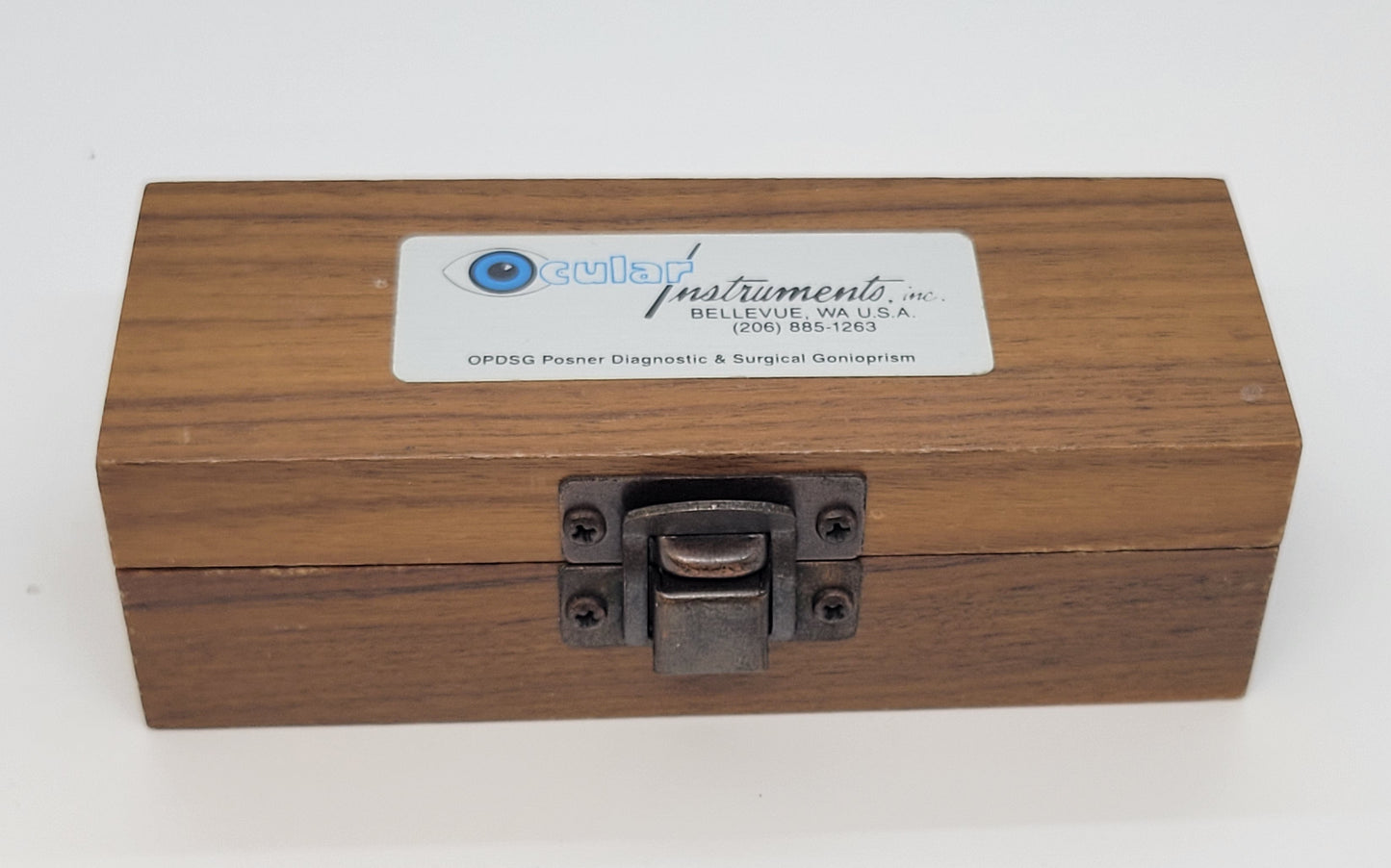 Used Ocular Posner Diagnostic and Surgical Gonioprism, Round Handle