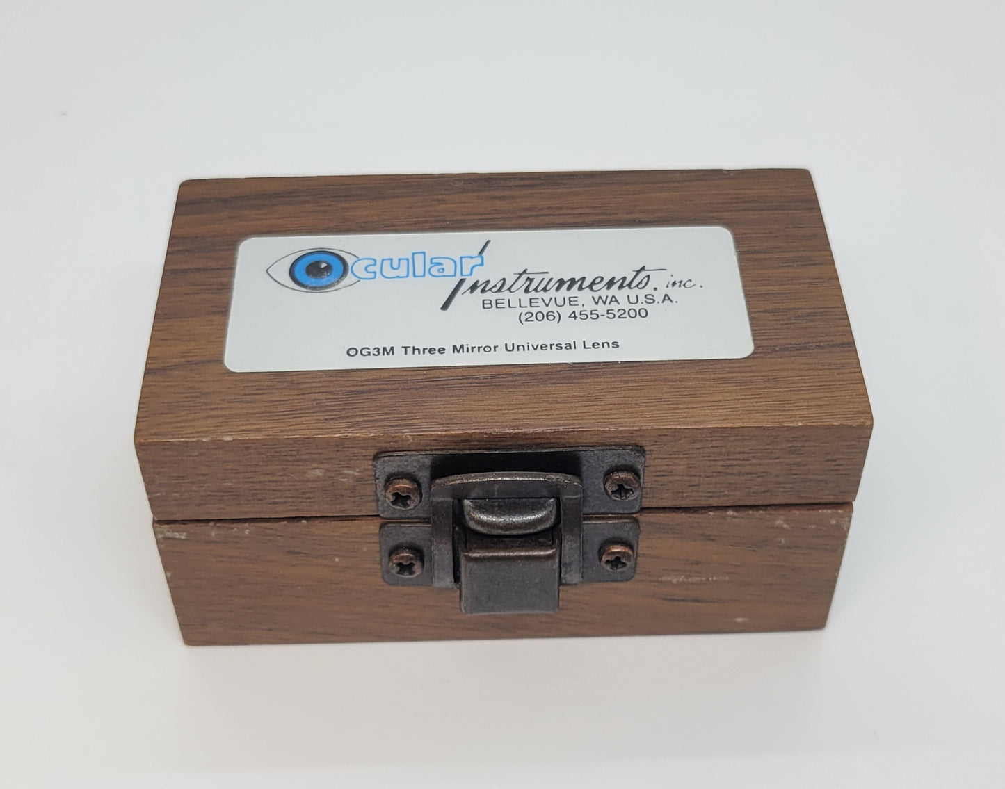 Used Ocular Three Mirror Diagnostic Lens