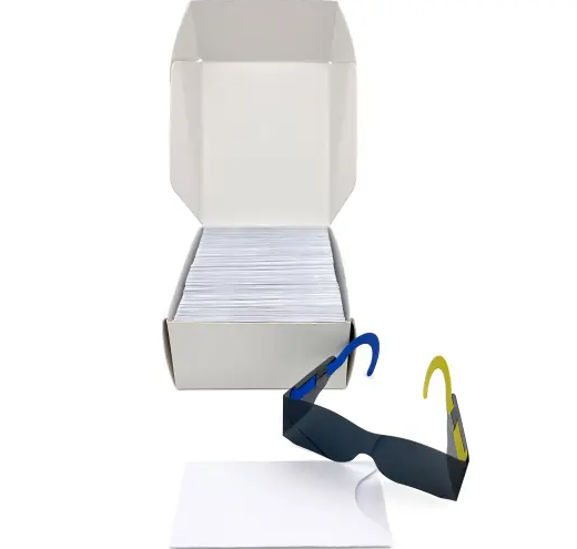 Children's Mydriatic Specs with Assorted Colored Temple