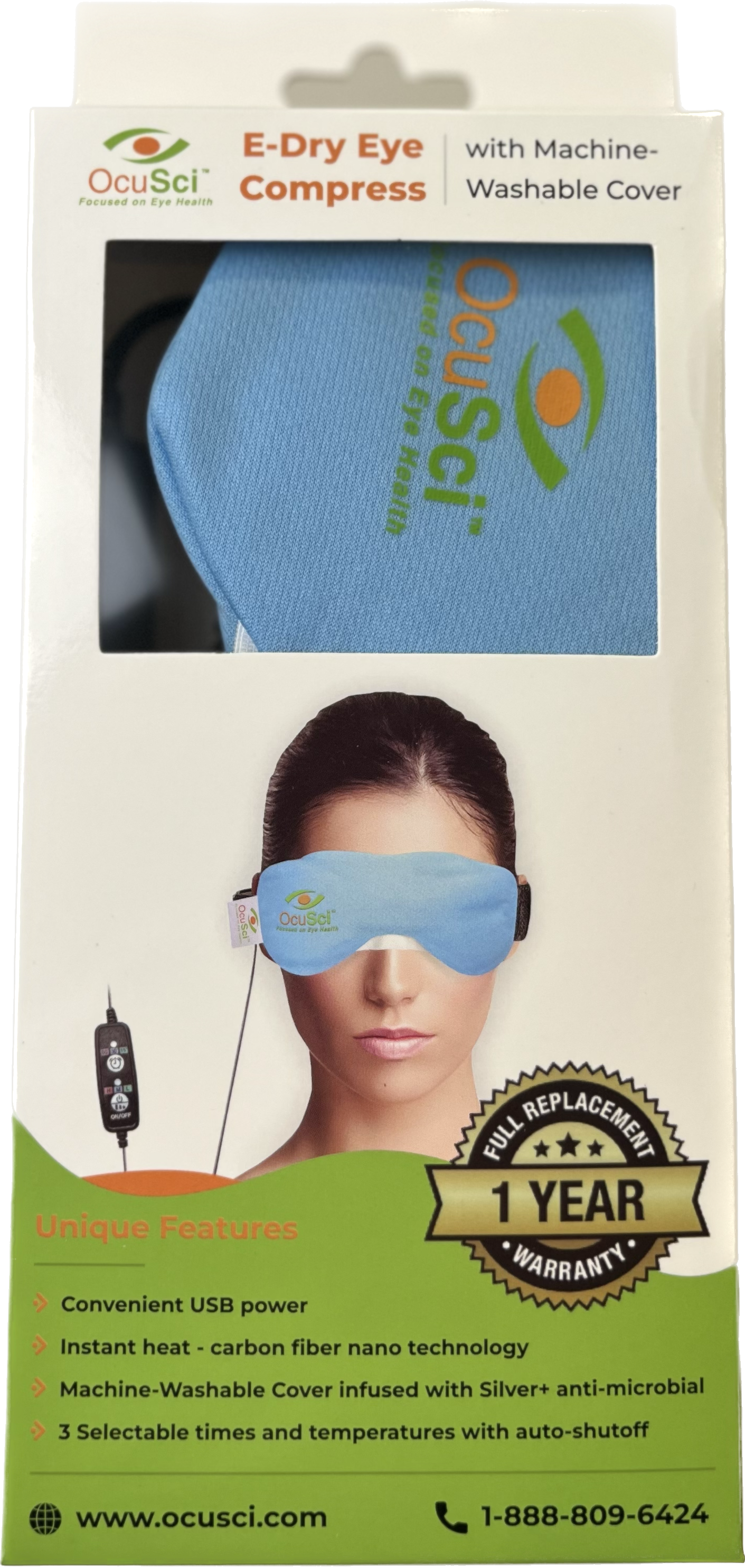 Duo E-Dry Eye Compress, USB Powered