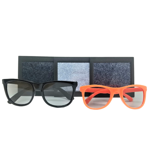 Random Dot "E" Stereo Test