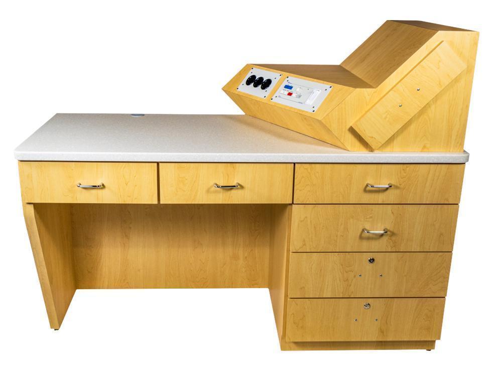 Dovetail Wood Traditions Standard Desk - Optics Incorporated