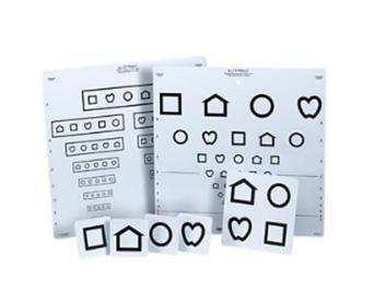 Eye Chart Lea Symbols 10 Foot Distance Acuity Test