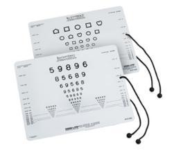 Good-Lite LEA SYMBOLS & LEA NUMBERS Near Vision Card - Optics Incorporated