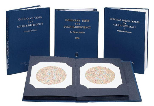 Graham Field Pre-Test Ishihara Test Chart Book, for Color Deficiency