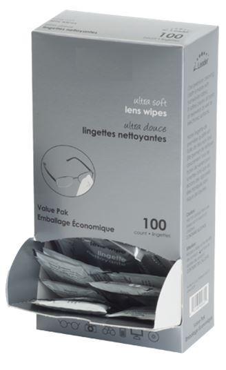Hilco Vision Ultra Soft Lens Wipes (100 per box) - Optics Incorporated
