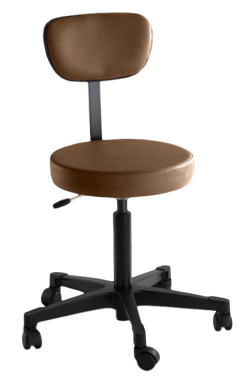Reliance 4246 Pneumatic Stool with Back - Optics Incorporated