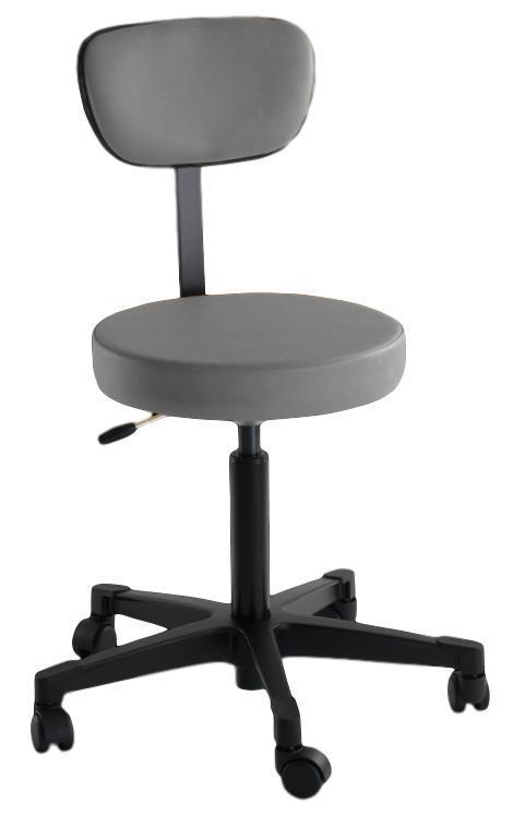 Reliance 4246 Pneumatic Stool with Back - Optics Incorporated