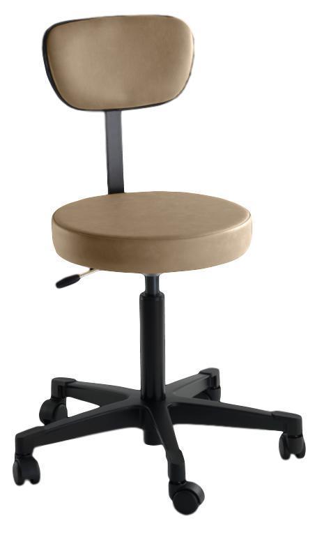Reliance 4246 Pneumatic Stool with Back - Optics Incorporated