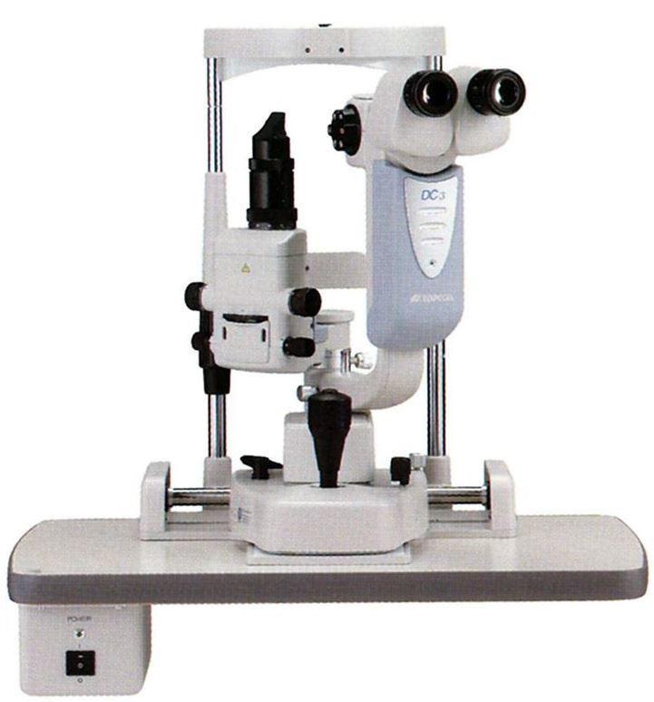Topcon SL-D4 Slit Lamp - Optics Incorporated
