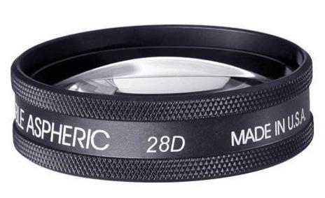 Volk 28D Large, Clear Lens - Optics Incorporated