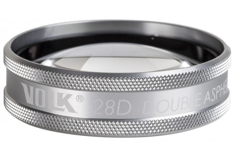 Volk 28D Large, Clear Lens - Optics Incorporated