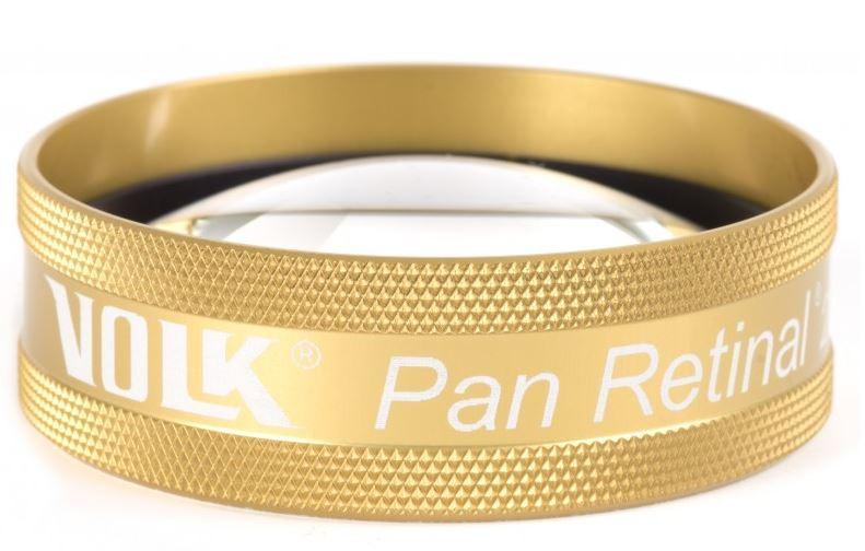 Volk Engrave Gold Pan Retinal 2.2 Clear Lens