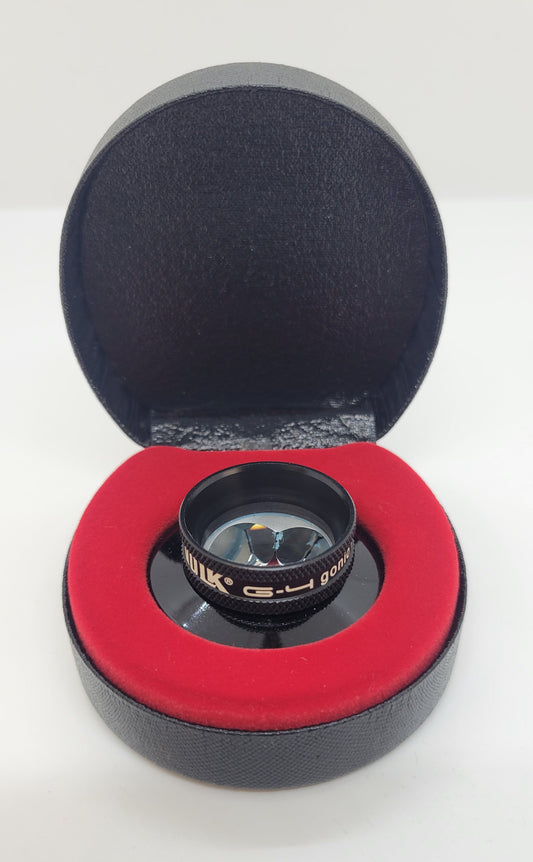 Used Volk Four Mirror Glass Gonio Lens, No Flange