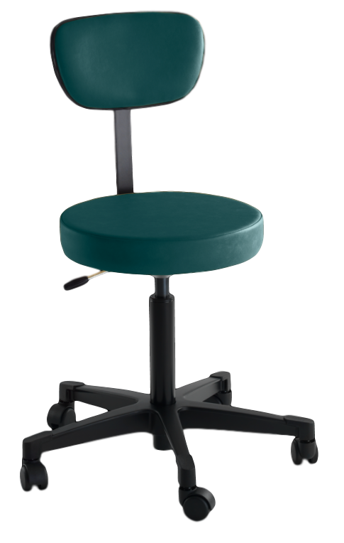 4246 Pneumatic Stool with Back