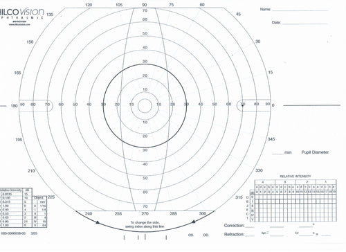 Hilco Vision Supplies Perimeter Paper 50/pack