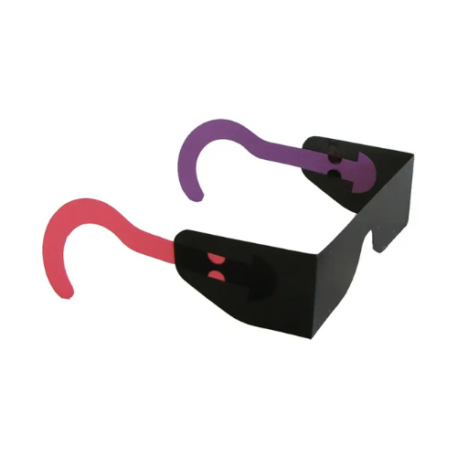 Children's Mydriatic Specs with Assorted Colored Temple