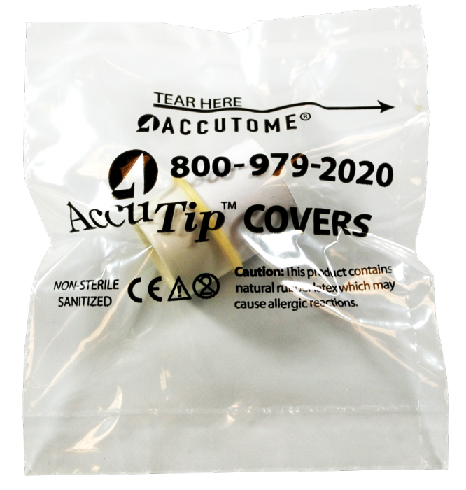 Accutome AccuTip Covers (Individually Wrapped) - Optics Incorporated
