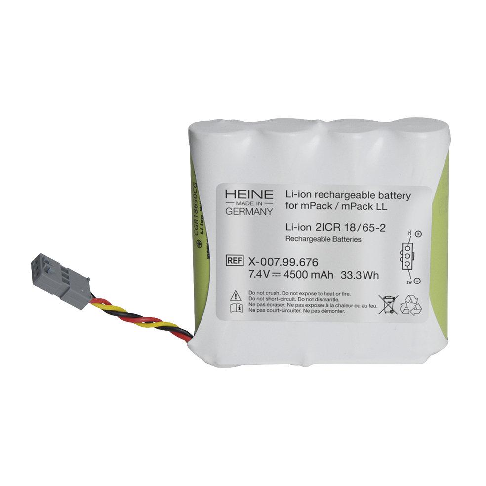 Lithium Ion Rechargeable Battery for Heine mPack/mPack LL