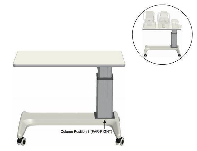 Extendable Instrument Table Wheelchair Accessible Instrument Table – Optics Incorporated