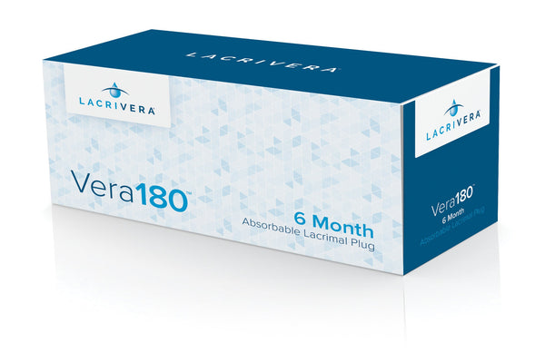 Lacrivera Surgical Vera180 Synthetic Absorbable Lacrimal Plug (20 per box)