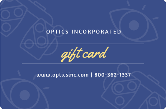 Optics Incorporated Optics Incorporated Gift Card