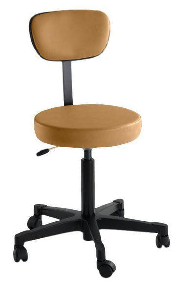 Reliance 4246 Pneumatic Stool with Back - Optics Incorporated