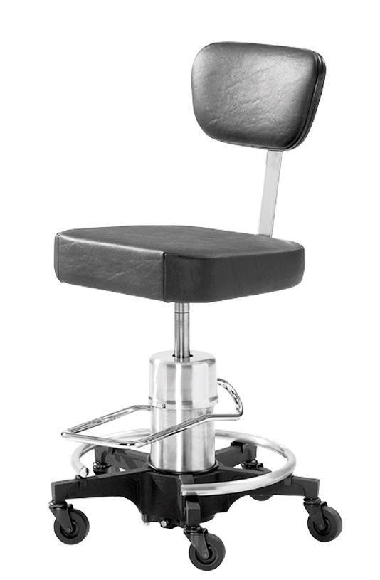 Reliance 548 Hydraulic Stool with Waterfall Seat - Optics Incorporated