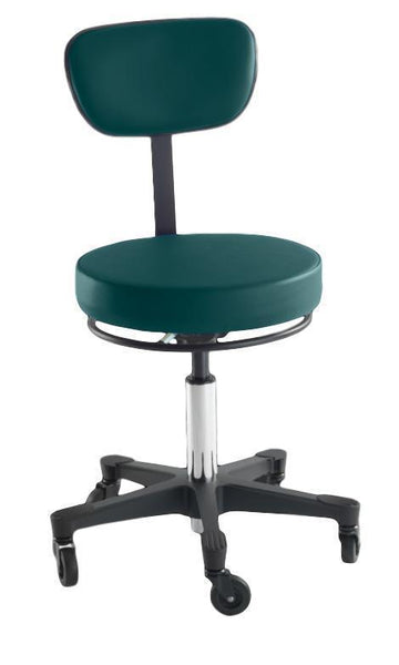 Reliance Pre-Test 5346 Pneumatic Stool with Back & Ring