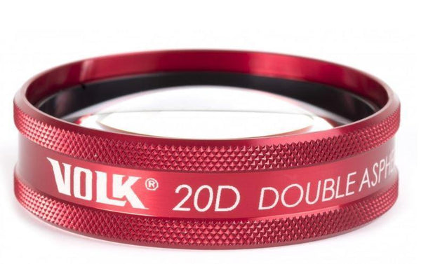 Volk Engrave Red 20D Clear Lens, Large