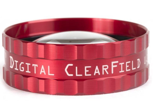 Volk Engrave Red Digital Clear Field Lens