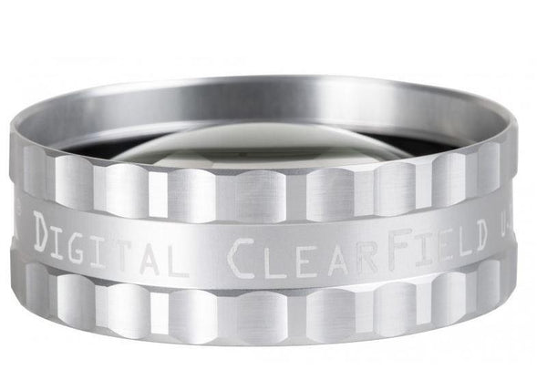 Volk Engrave Silver Digital Clear Field Lens